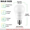Maelsrlg E17 Intermediate Base LED Bulb, 6W (60 Watt Equivalent)