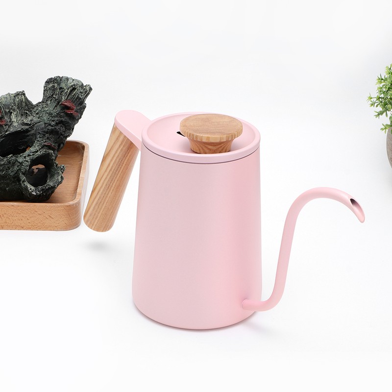 650ml Household 304 Stainless Steel Coffee Pot Hand Coffee Long