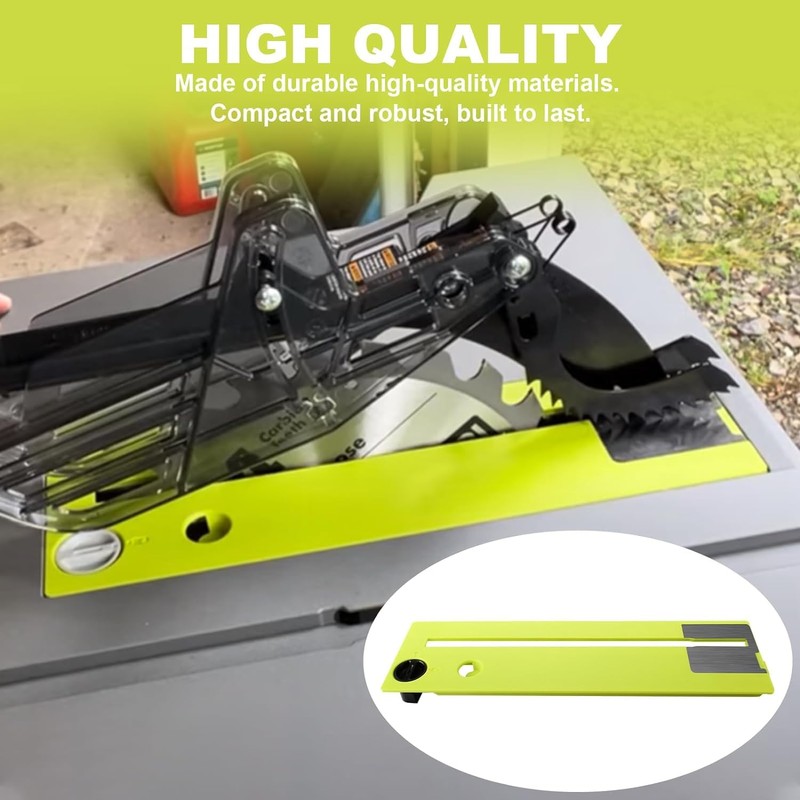 Thaekuns 089240035702 Throat Plat for Ryobi RTS12 RTS23 Table Saw