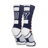 ChalkTalkSPORTS Custom Team Number Sockets | USA Number Socks |