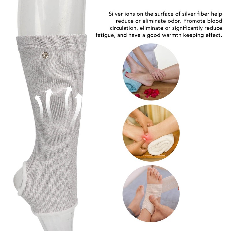 Conductive Ankle Sleeve Silver Fiber DDS Ankle Relax Brace Sleeve