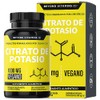 Citrato de Potasio 1000mg Adicionados con Platano en Polvo, Curcuma