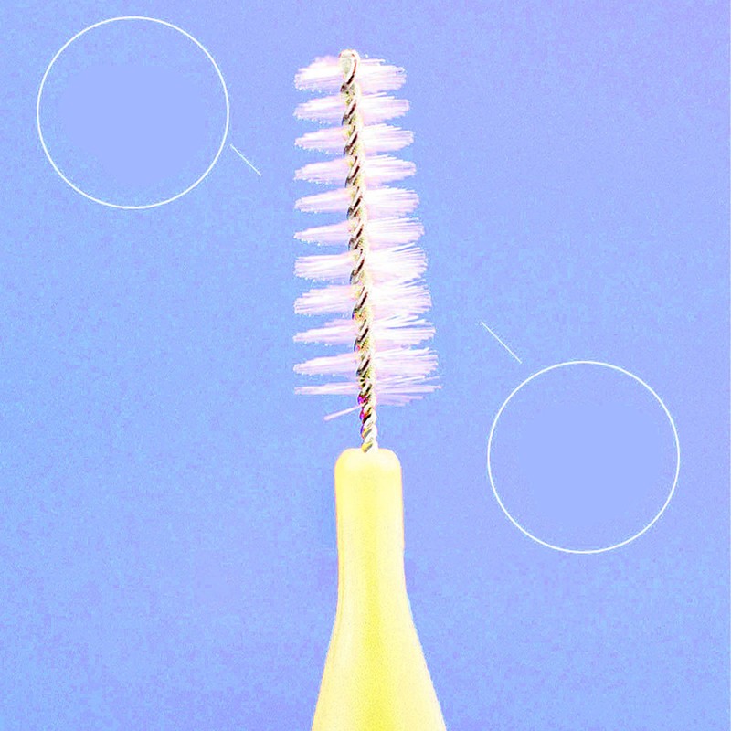 40pcs Dental Interdental Brushes for Braces 0.4mm Ultra Fine Soft