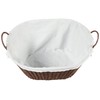 Household Essentials ML-7067 Paper Rope Wicker Laundry Basket with Handles