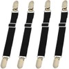 BBDOU Bed Sheet Clips Straps Sheet Holder Mattress Clips, Adjustable