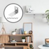 sourcing map 2Pcs Adjustable L-Shape Corner Brace, 57 x 83