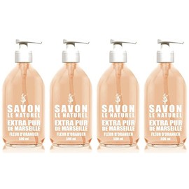 Savon le Naturel Soap Marseille with Orange Blossom 500 ml (Pack of 1)