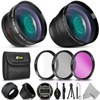 Essential 52mm Accessory Kit for Nikon D500, D750, D7200 D7100