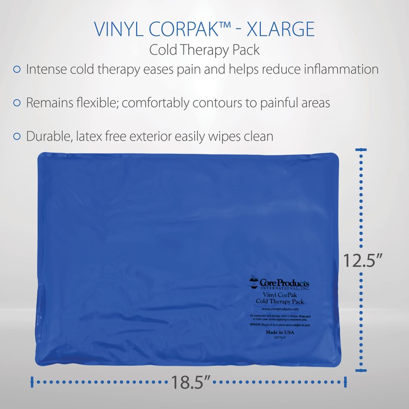 Core Products Flexible Vinyl Intense Cold Therapy Pack (12.5 x