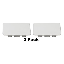 Plastic 2"x 3.5" Internal Vinyl Fencing End Caps (2)