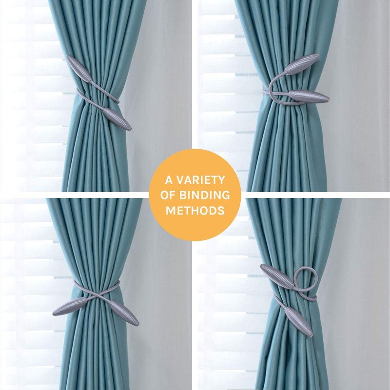 Pretty Jolly Pack of 2 DIY Twist Curtain Tiebacks Creative