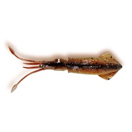 Rhino Premium Squid Sea Fishing Lure Imitation Squid Fishing Accessories Rubber Fish Natural 30 cm