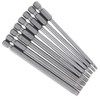 Bestgle 8pc Torx Screwdriver Bits 1/4 Inch Hex Shank T8-T40