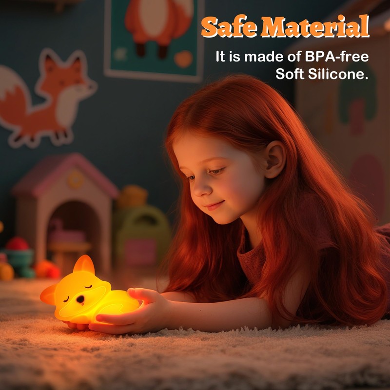 OkiyiD Night Light for Baby Nursery, LED Room Lighting (Color11)