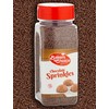 Bakers Choice Chocolate Sprinkles for Ice Cream Toppings - Chocolate