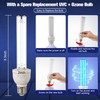 Qualirey 1 Pack 25 Watt UV Light, UVC Lamp with