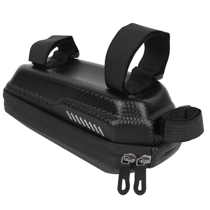 Hardshell Bicycle Mountain Bike Bag Front Beam Pipe Waterproof Saddle