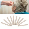 10pcs Hearing Aid Receiver Tubing Professional FKM Hearing Aid Straight