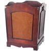 Vintiquewise(TM) Antique Wooden Waste Can/Bin with Handle