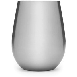 YETI Rambler, Vacuum Insulated Stainless Steel Wine Tumbler with Magslider Lid, Stainless Steel, 10oz (296ml)