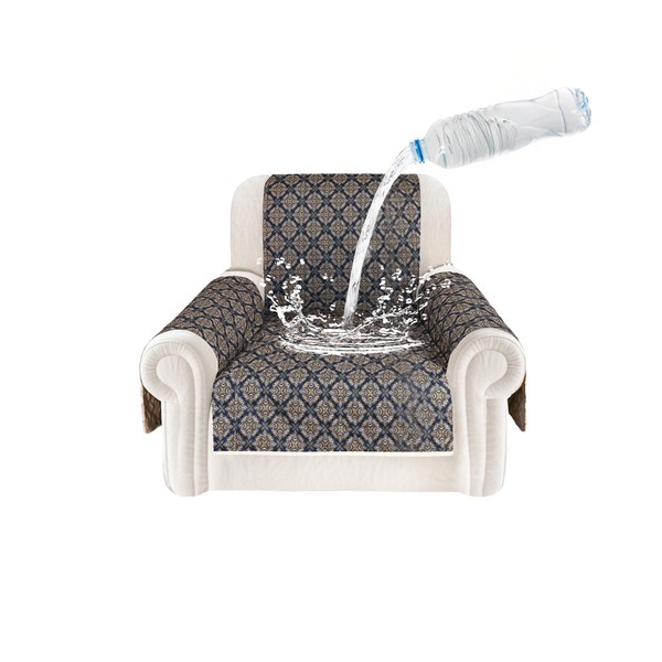 ALIECOM 100% Waterproof Chair Covers Armchair Slipcovers for Living Room