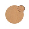 Dainty Home Black Rose Gold Marble Round Cork Placemats -