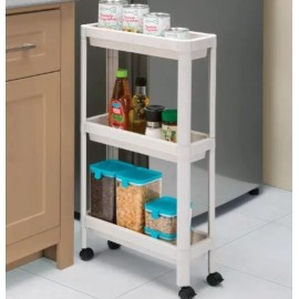 Betterware Carrito Slim Ajustable Organizador 3 Niveles Cocina Baño