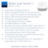 YoLink Water Leak Sensor 3-Pack, LoRa Up to 1/4 Mile