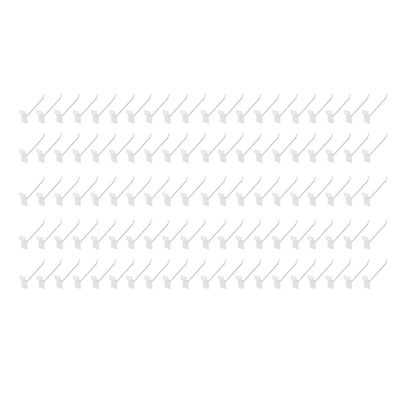 Fdit Slatwall Hooks, Slatwall Panel Hooks Slotted Plate Single Wire