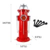 TB TIBAG Fake Fire Hydrant Statues for Dogs to Pee