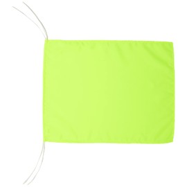 TOMAC IHK-03-KY Fluorescent String Colored Flag Polyester Fluorescent Yellow 35 x 45 cm