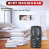 JeeJaan® 5 Pcs of Large Grey Postage Bags 24"x 36"