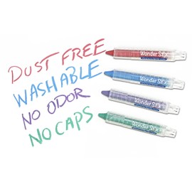 Wonder Stix Pastel Colors Dustless Chalk Crayon 24 pack