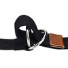 Alphyly Neries Canvas Belt, Cloth Belt Double D-ring Belt, Canvas