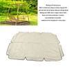 Buachois Outdoor Patio Swing Chair Canopy Replacement, Waterproof Swing Canopy,