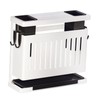 Kitchen Knives Chopstick Rack with Draining Tray Wall Mounted Multifunctional