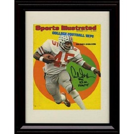 Archie Griffin SI Autograph Promo Print - Ohio State Football Heisman - Framed 8x10