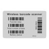 FG WX2800C 433MHz Wireless Scanner Gun 32-Bit Barcode Decoder With