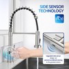 LUFEIDRA Touchless Kitchen Faucet with Pull Down Sprayer-Brushed Nickel Kitchen