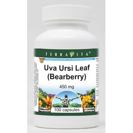 Uva Ursi Leaf (Bearberry) - 450 mg (100 Capsules, ZIN: 511175) - 3 Pack