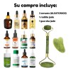 Serums Faciales + Rodillo Gua Sha Jade Masaje Paquete 5pzs