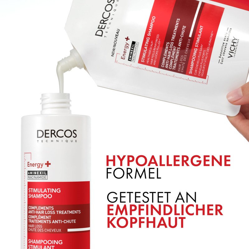 DERCOS Energizing Anti-Fall Shampoo 400 ml