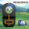 Telescope Range Finder 6X Magnification LCD Touch Screen Laser Distance