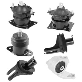 6PCS Engine Motor & Transmission Mount Set, Fit for Acura TL 3.2L/3.5L 2007-2008, OE: A4526HY, A4591, A65025, A4566, A4599, A65022