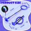 chimoo Children's Flashing Jumping Ring, Foot Gyro, Foldable Ankle Skip