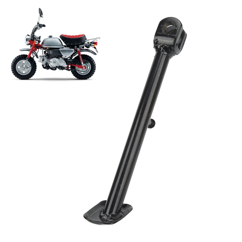 Motorcycle Side Stand Leg Metal Alloy 225mm Long 38x52mm Plate