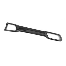 JUIVEEL Carbon Fiber Pattern ABS Co-Pilot Dashboard Handle Decor Cover Trim Compatible with Hyundai Veloster JS N line 2019-2022 Accessories