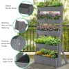 SLSY 5 Tier Garden Planters Raised Beds Freestanding Plant Stand