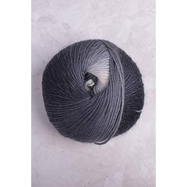 Louisa Harding Amitola Grande Wool Knitting - Aran Merino Silk Crochet Yarn - 12 Ply - 537 Obsidian