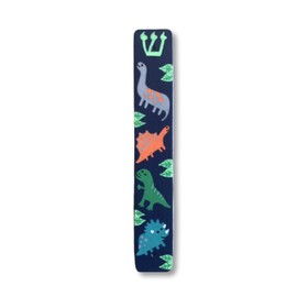 Dinosaur Mezuzah, Children's Scroll Case, Jewish Baby, Birthday Gift (Navy Blue, No Scroll)